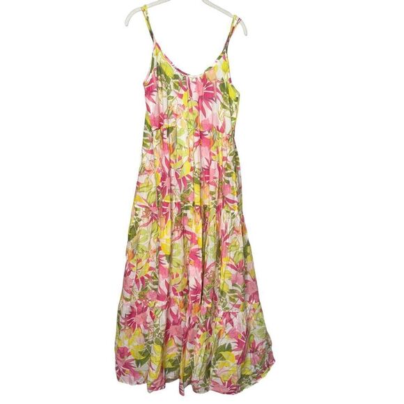 Roberta Roller Rabbit Maxi Dress Size Small Dakota Floral Tiered NEW $228 - Picture 6 of 11